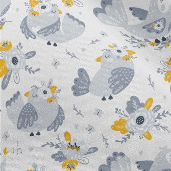 Happy Birds Are Singing Chiffon
