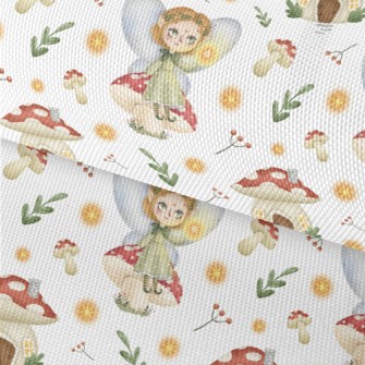 The Elf Sits On The Mushroom H Waterproof Oxford