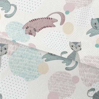 Naughty Cat With Unique Painti Waterproof Oxford