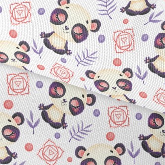 Panda In Meditation Waterproof Oxford
