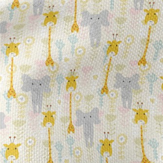 Cute And Funny Baby Animals Waterproof Canvas