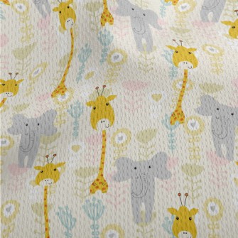 Cute And Funny Baby Animals Athletic Mesh Flat Back