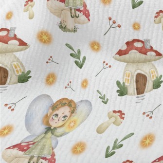The Elf Sits On The Mushroom H Terry