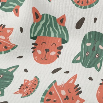 Fusion Of Cat And Watermelon Terry