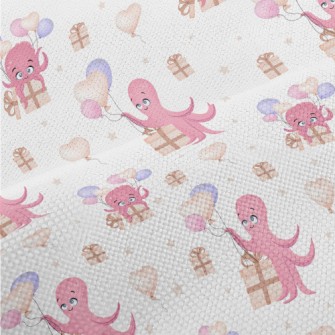 Octopus With Balloons And Gift Performance Linen