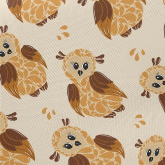 Mutated Crooked-headed Owl Twill