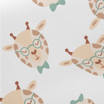 Giraffe Wearing Glasses And Bo Twill