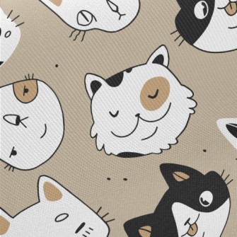 Naughty Cat Showing Various Ex Twill