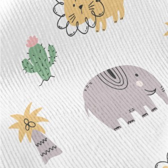 African Birds And Large Animal Standard Corduroy
