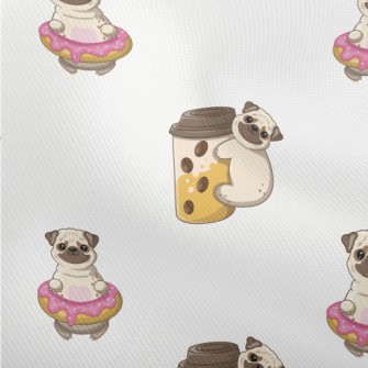 Pug Running Around Dobby