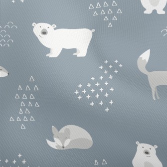 Minimalist Style Fox And Bear Dobby