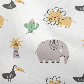African Birds And Large Animal Dobby
