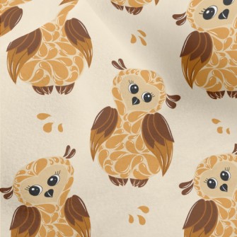 Mutated Crooked-headed Owl Micro Fleece