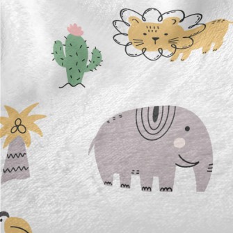 African Birds And Large Animal Minky