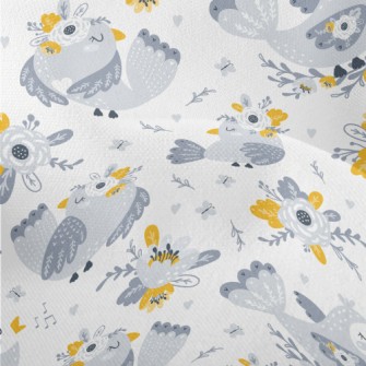 Happy Birds Are Singing Lightweight Performance Linen