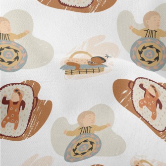 Newborn Baby Postures Lightweight Performance Linen