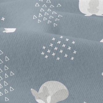 Minimalist Style Fox And Bear Modern Jersey