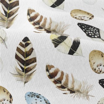Easter Eggs And Feathers Modern Jersey