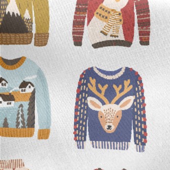 Warm And Comfortable Wool Clot Jersey Backed Fleece