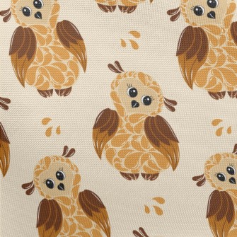 Mutated Crooked-headed Owl Pongee