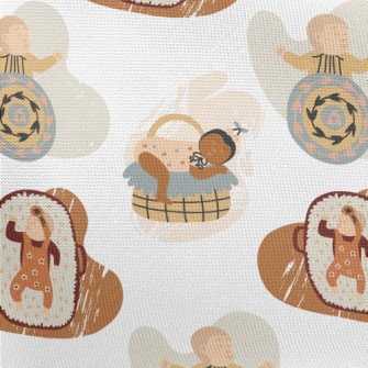 Newborn Baby Postures Pongee