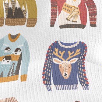 Warm And Comfortable Wool Clot Stretch Jersey