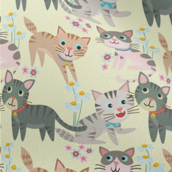 Gentle And Cute Cat Chiffon