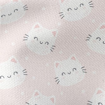 Cat With Gentle Smile Waterproof Canvas