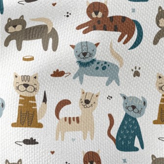 American Style Cat Waterproof Canvas