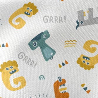 English Letters That Turn Into Waterproof Canvas