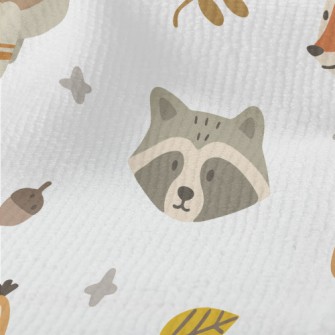 Autumn Cute Animals Terry