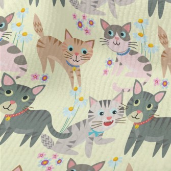 Gentle And Cute Cat Terry