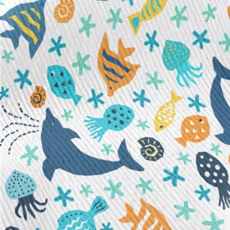 Beautiful Marine Life Standard Corduroy