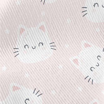 Cat With Gentle Smile Standard Corduroy