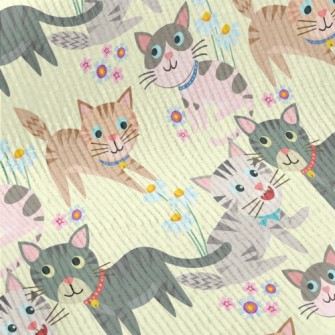 Gentle And Cute Cat Standard Corduroy