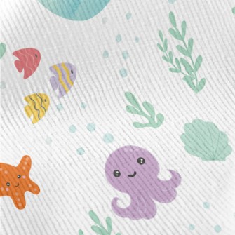 Cute And Lovely Marine Creatur Standard Corduroy