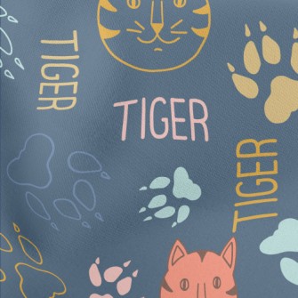 Simple Color Line Cat Stretch Ponte