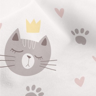 Gentle Color Cat Micro Fleece