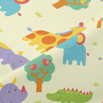 Cute And Adorable African Anim Piqué