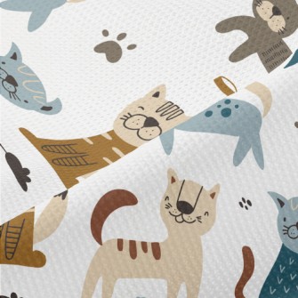 American Style Cat Piqué