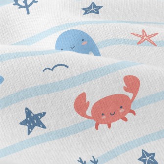 Cute And Gentle Sea Creatures Modern Jersey