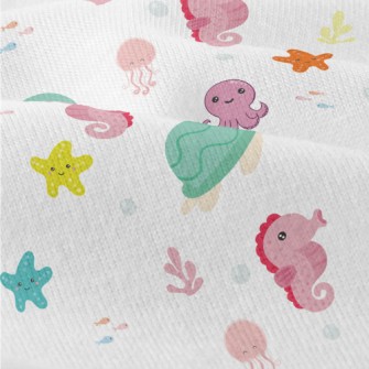 Cute Turtle And Marine Life Modern Jersey