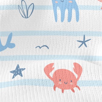 Cute And Gentle Sea Creatures Stretch Jersey