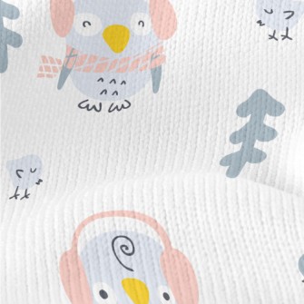 Winter Forest Owl Stretch Jersey