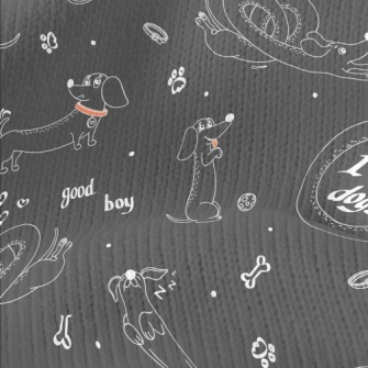 American Cartoon Dog Stretch Jersey