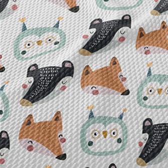 Children's Drawing Style F Birdseye Piqué