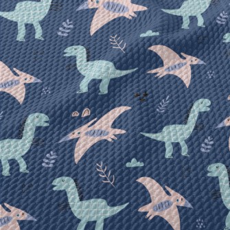 Children's Eyes Closed Din Birdseye Piqué