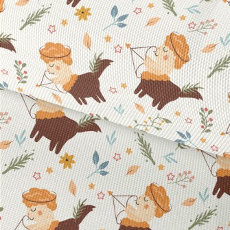 Cartoon Shooter Centaur Waterproof Oxford