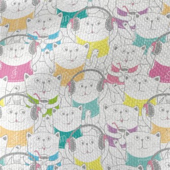 Modern Life Cat Waterproof Canvas