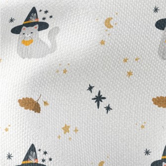 Halloween Cute Cat Waterproof Canvas